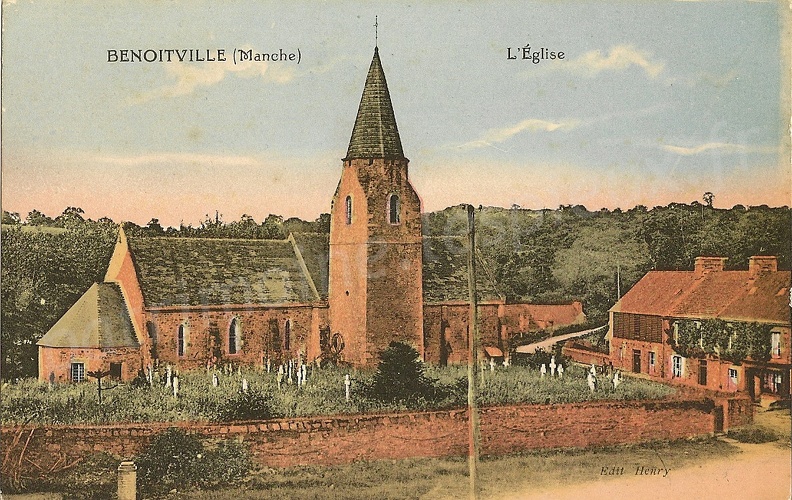 Benoistville (Manche) - L'église