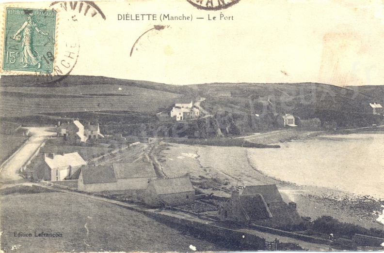 Diélette (Manche) -Le Port