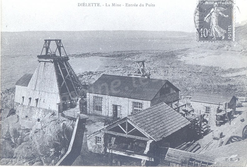 Diélette (manche) - La Mine - Entrée du Puits