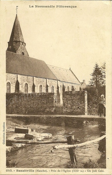 Benoistville (Manche) - Près de l'Eglise (XIIIe siècle) - Un joli coin