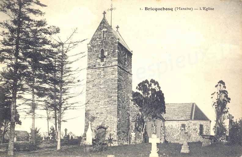 Bricquebosq (Manche) - L'église