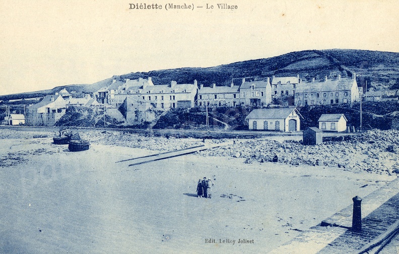 Diélette (Manche) - Le village