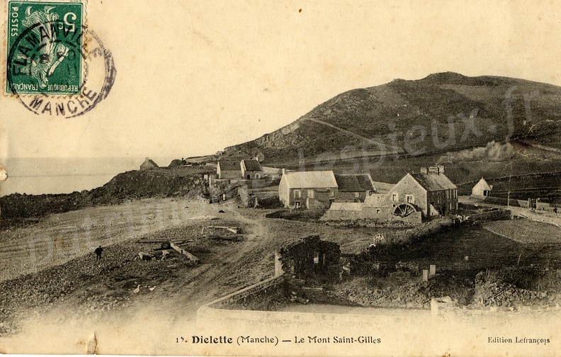 Diélette - Le Mont Saint-Gilles