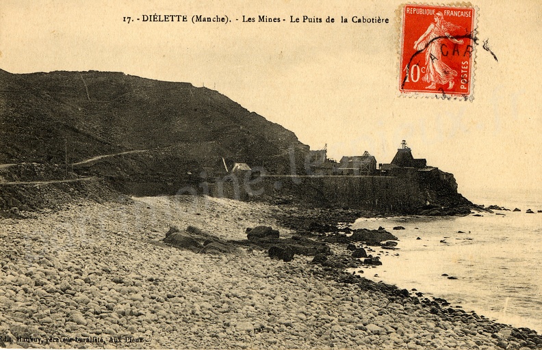 Diélette (Manche) - Les Mines - Puits de la Caotière