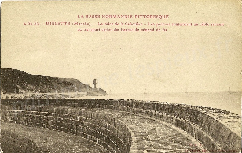Diélette (Manche) - la Mine de la Cabotière