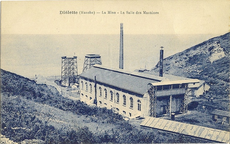 Diélette (Manche) - la Mine - la Salle des machines