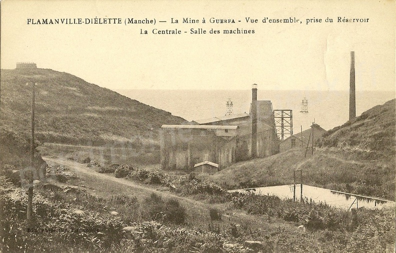 Diélette (Manche) - la Mine à Guerfa
