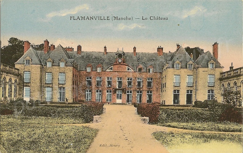 flamanville (Manche) - Le Château