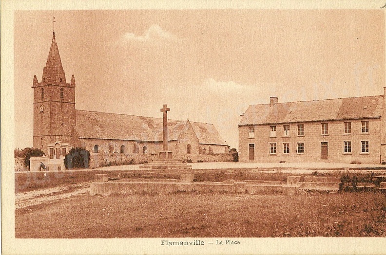 flamanville (Manche) - La Place
