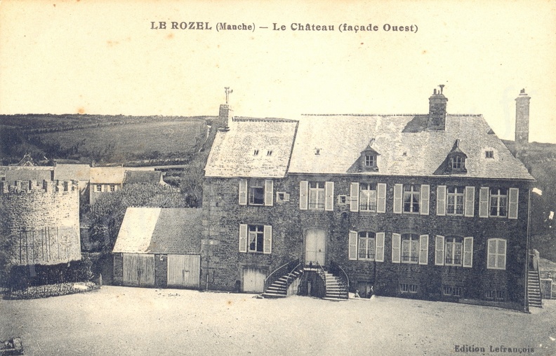 Le Rozel - Le Château - Façade ouest