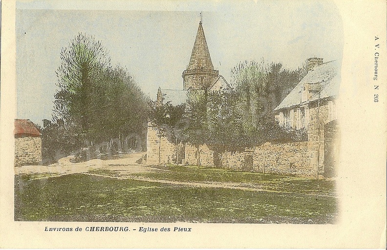 environs de Cherbourg - Eglise des Pieux