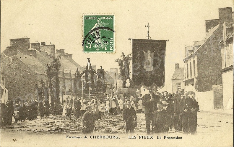 Environs de Cherbourg - Les Pieux, La Procession