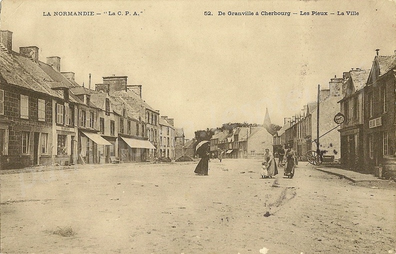 La Normandie - "La C.P.A." - De Granville à Cherbourg - Les Pieux - La Ville