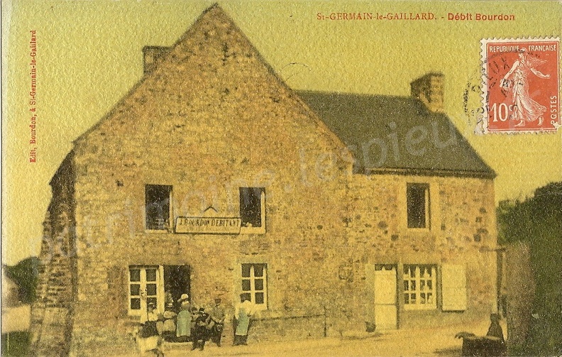 Saint-Germain-le-Gaillard (Manche) - Débit Bourdon