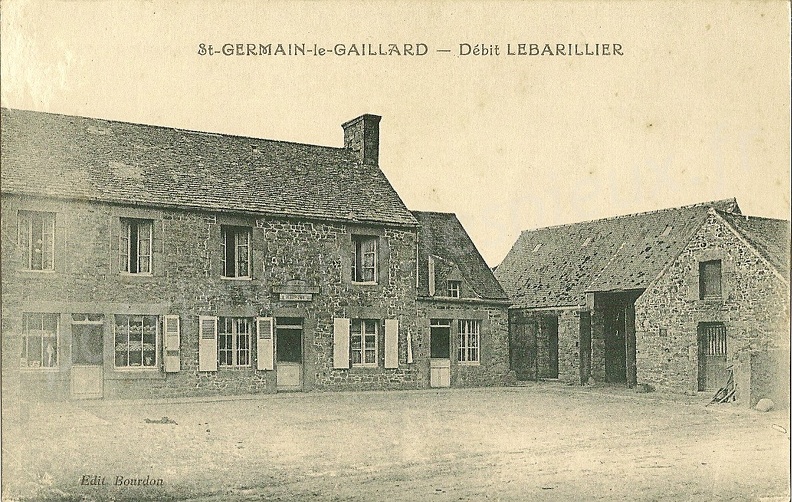 saint-Germain-le-Gaillard (Manche) - Débit Lebarillier