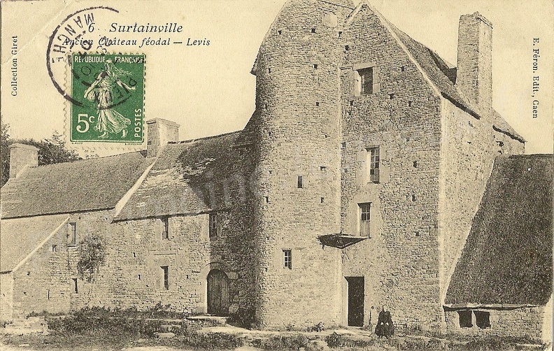 Surtainville - Ancien Château féodal - Levis